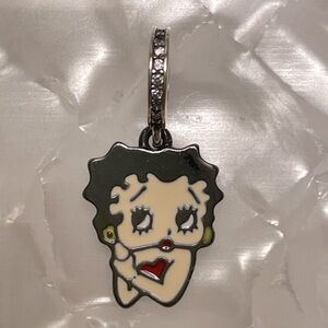 Bracelet Charm for Pandora Betty Boop Sterling Silver